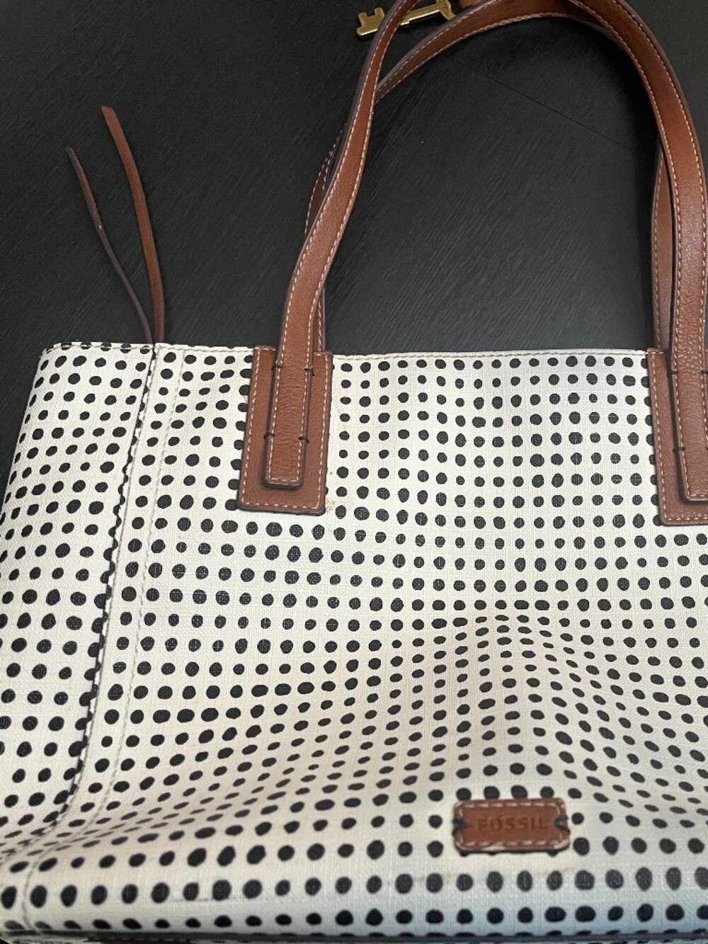 Fossil large tote